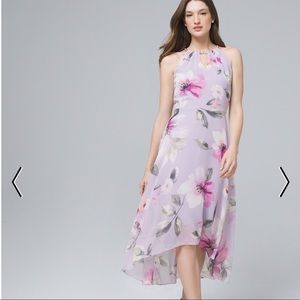 Floral Soft Halter Dress